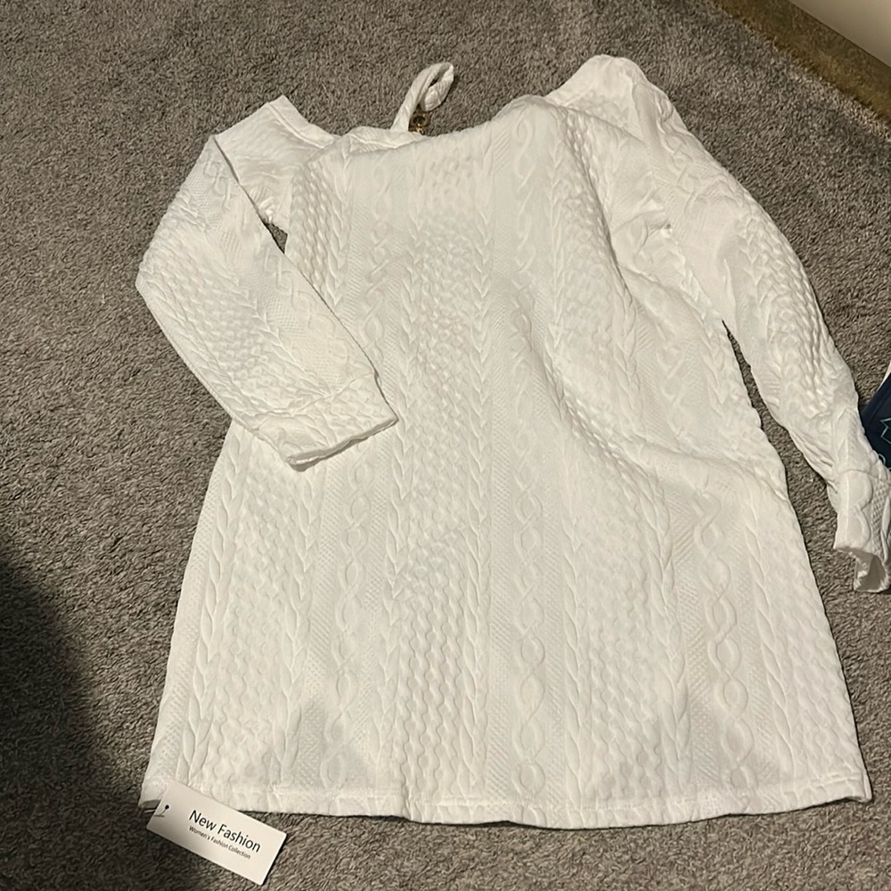 Brand new white dress